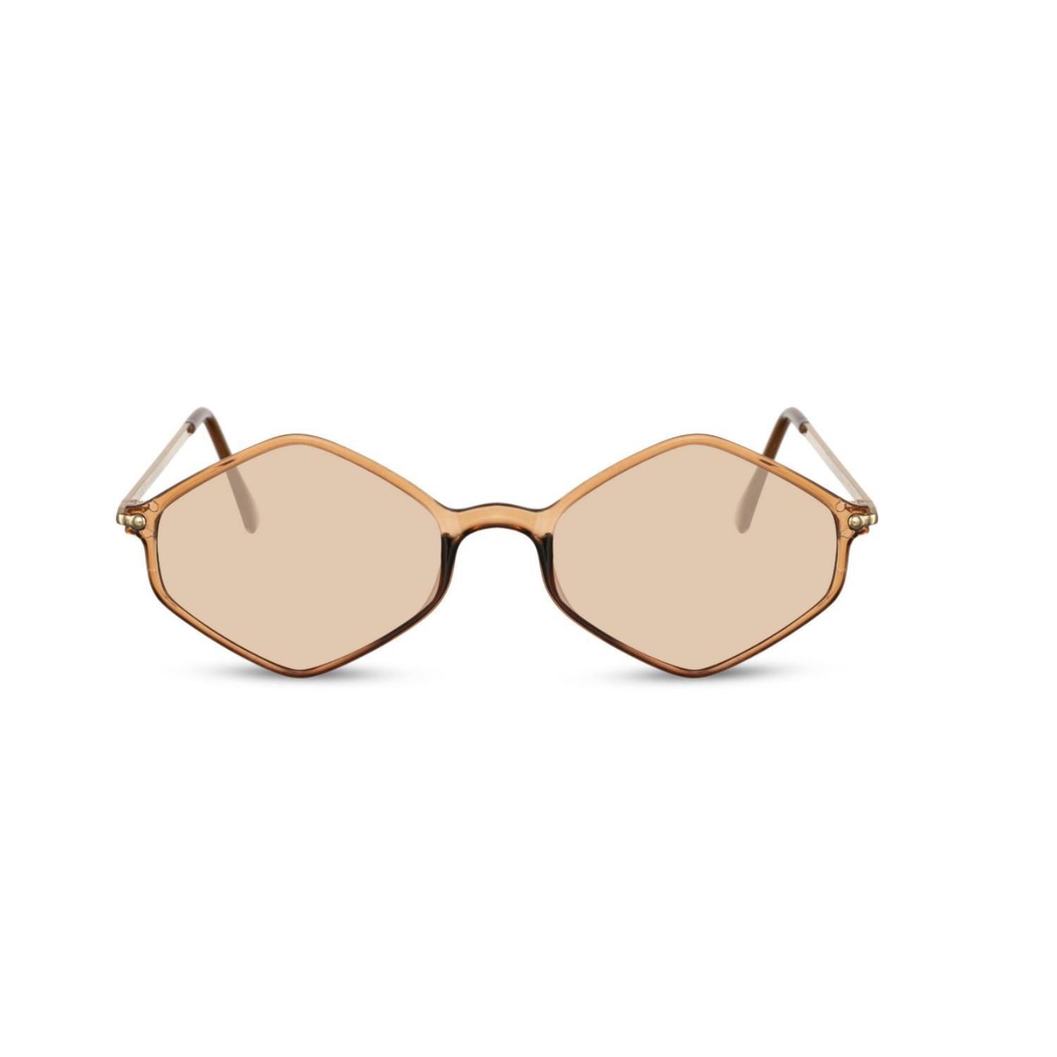 Sunglass Station Coastal Geometric Unisex Sunglasses - Beige