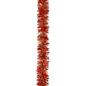 Traditional Red and Gold Christmas Tinsel