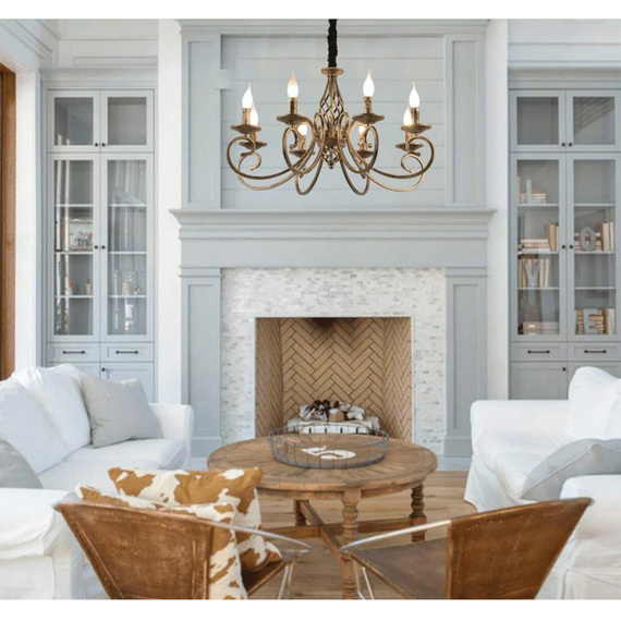 Chandelier Bronze