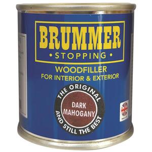 Brummer Wood Filler Dark Mahogany 250g