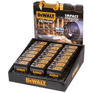 DEWALT Impact Torsion Bits Ph2 25mm Tic Tac Display 21 Piece