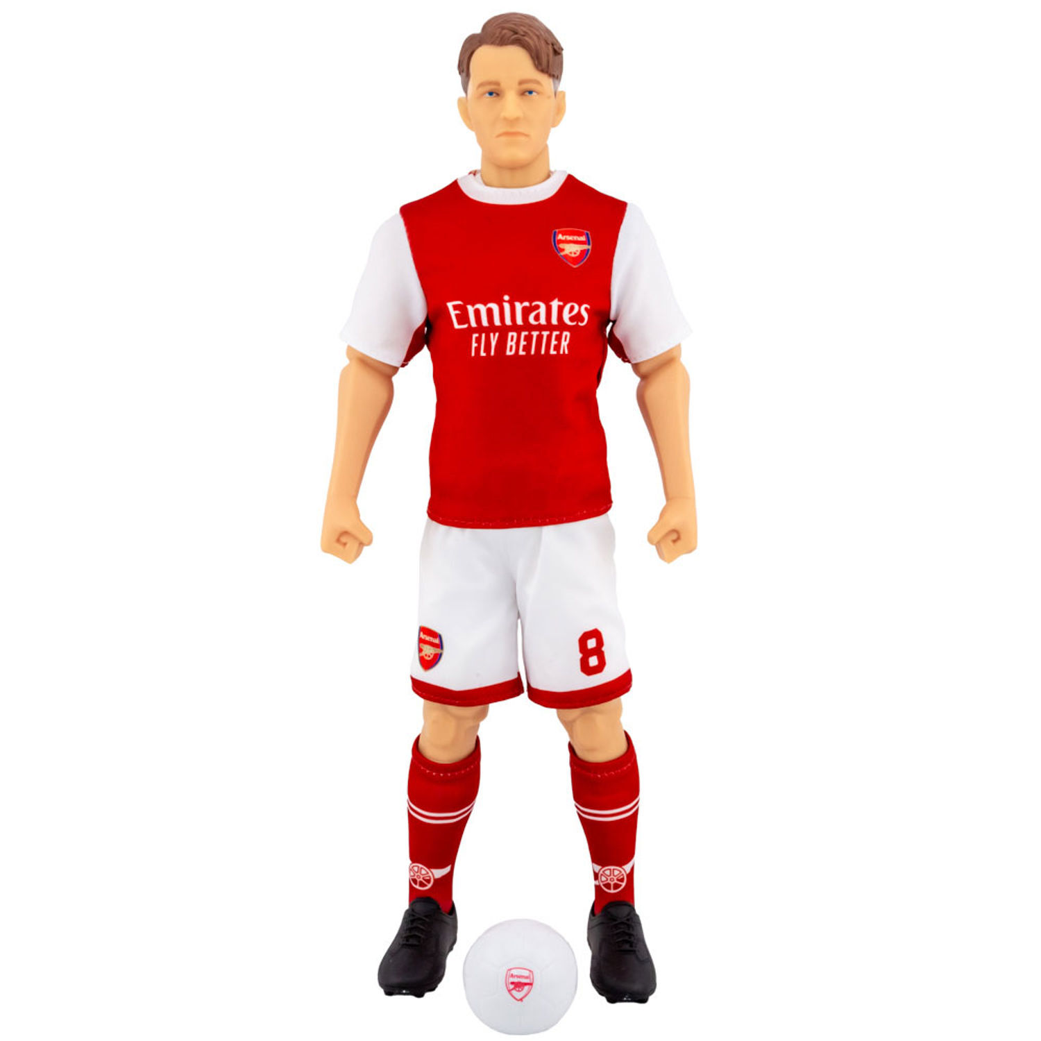 Arsenal FC Martin Odegaard Action Figure - Red/Blue/Gold