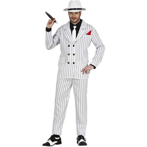 Fiestas Guirca Mens Gangster Costume Dress Set