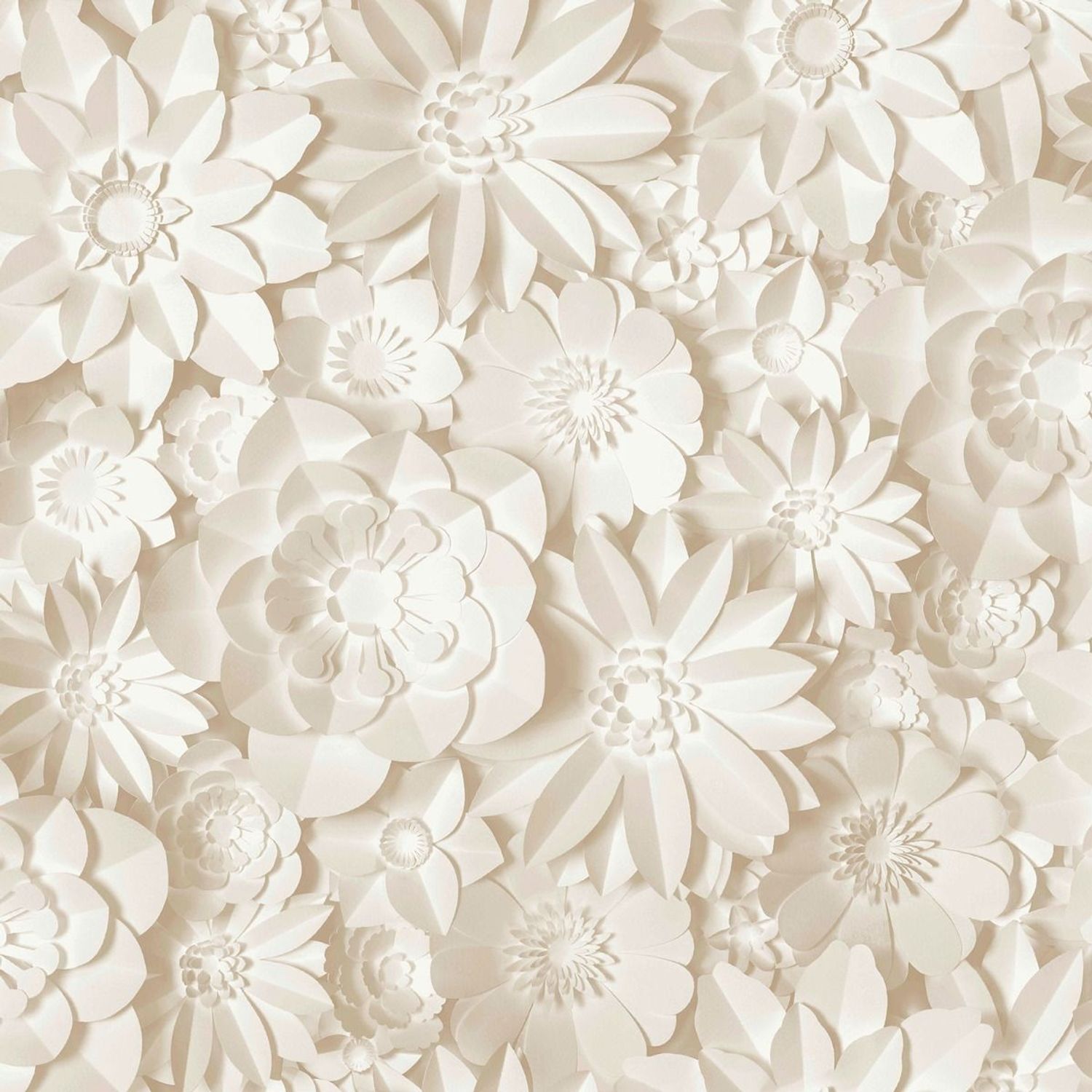 Fine Décor Unisex Natural 3D Flower Wallpaper In - Image 2