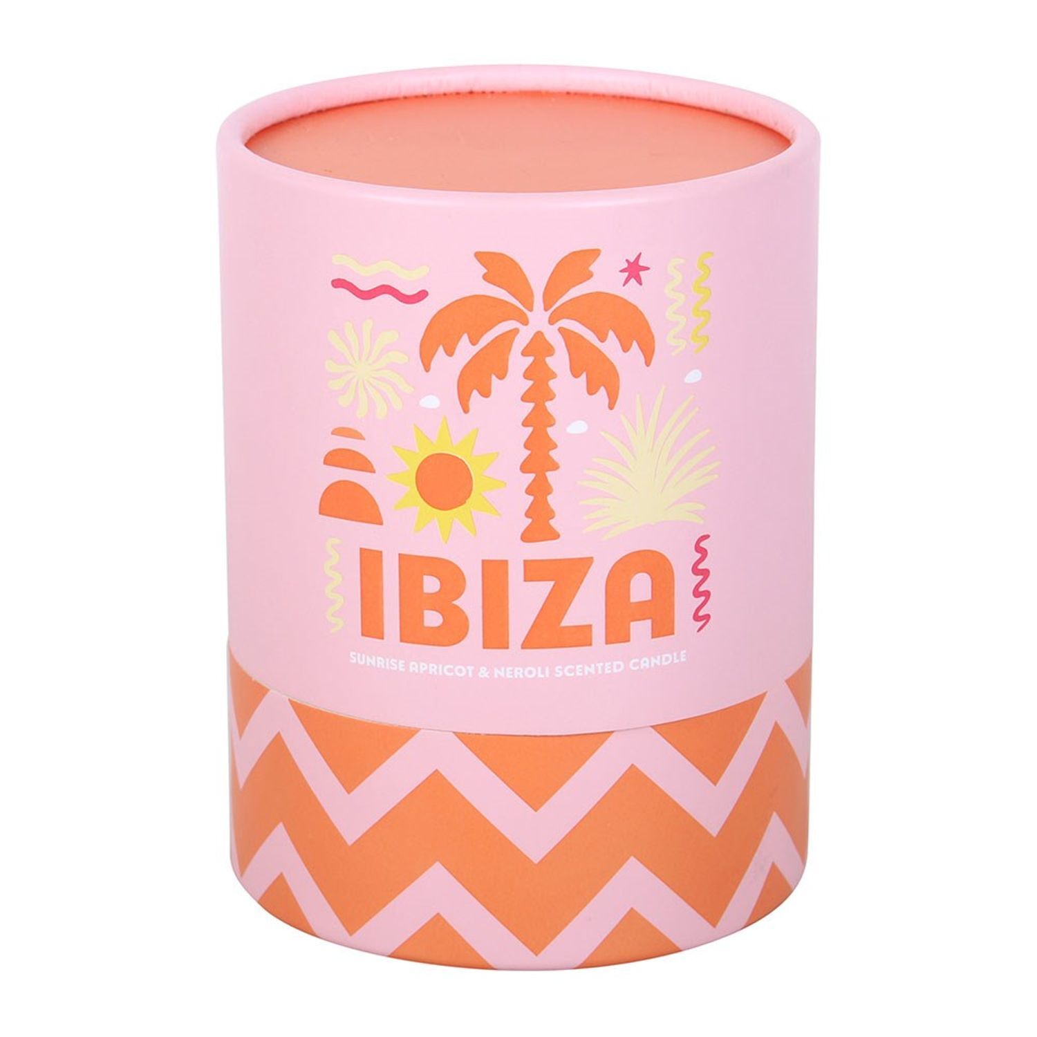 Something Different Ibiza Apricot & Neroli Scented Candle - Peach