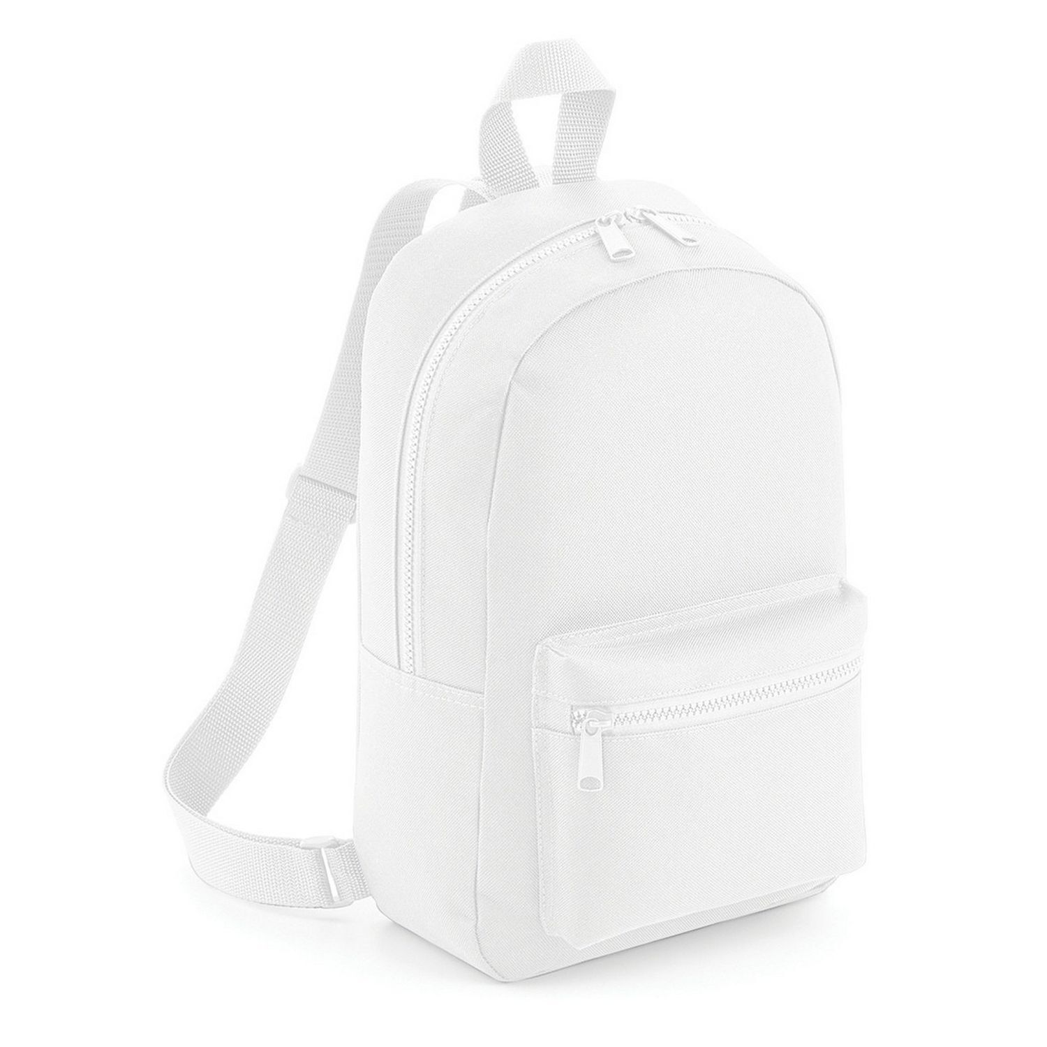 Bagbase Mini Essential Backpack/Rucksack Bag - White