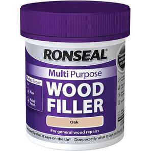 Ronseal Multi Purpose Wood Filler Tub Oak 250G