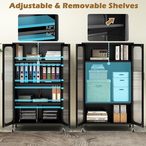 2-Door Metal Storage Cabinet