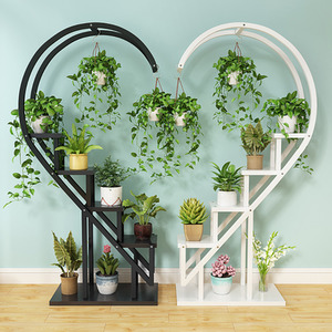 Lifeideas 4 Tier Curved Plant Stand