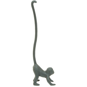 Fauna Grey Finish Monkey Toilet Roll Holder
