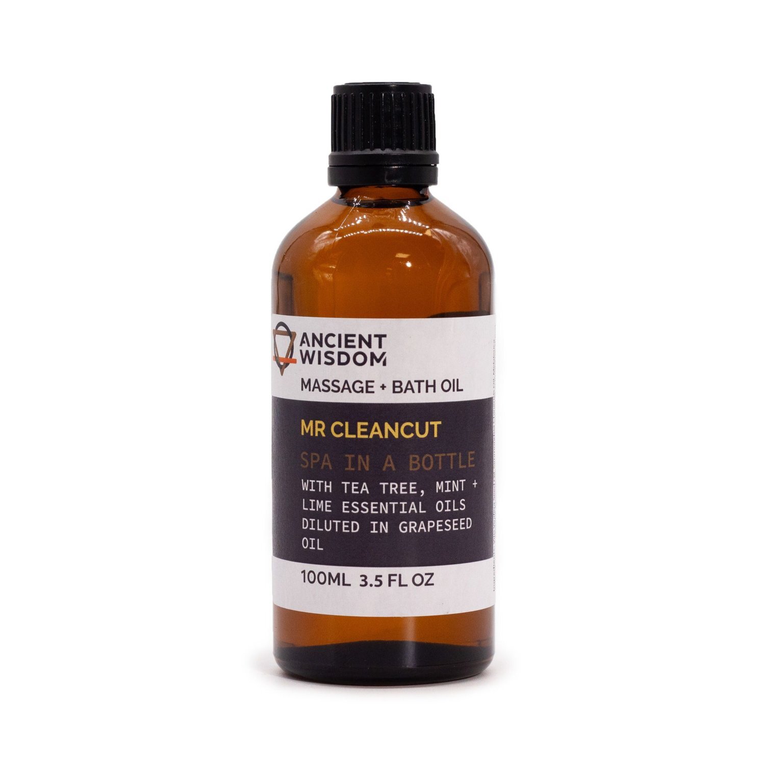 Kdmd Men's Brown Mr Cleancut Shaving Oil 100Ml W/ Tea Tree & Lime For Beard Care In - Image 7