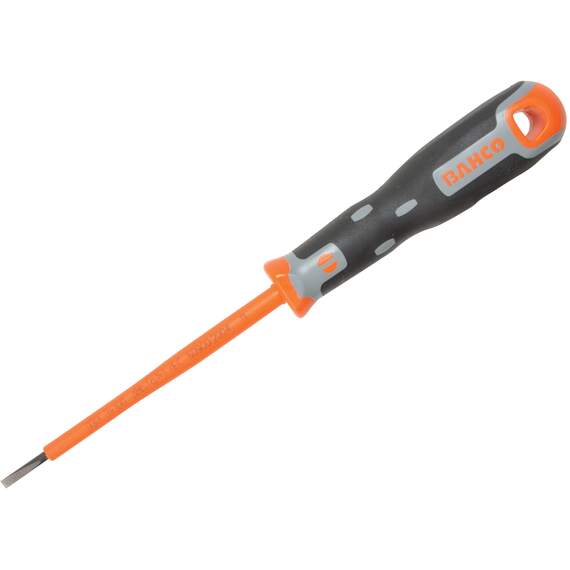Tekno+ Vde Screwdriver Slotted Tip 3.0mm X 100mm