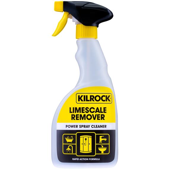 Kilrock limescale remover power spray 500ml multi-purpose citrus cleaner