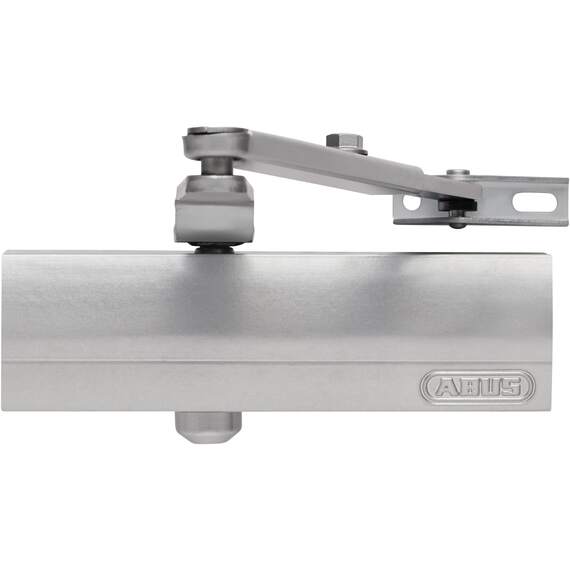 Abus Mechanical AC7023 overhead door closer silver EN1154 2 hour fire rated.