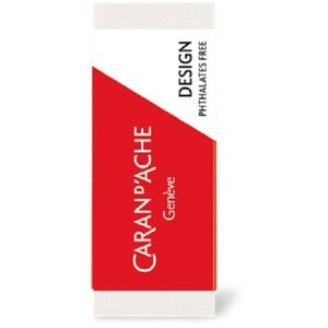 Caran d'Ache Design Eraser for Graphite and Colour Pencils - Phthalate-Free precision erasing