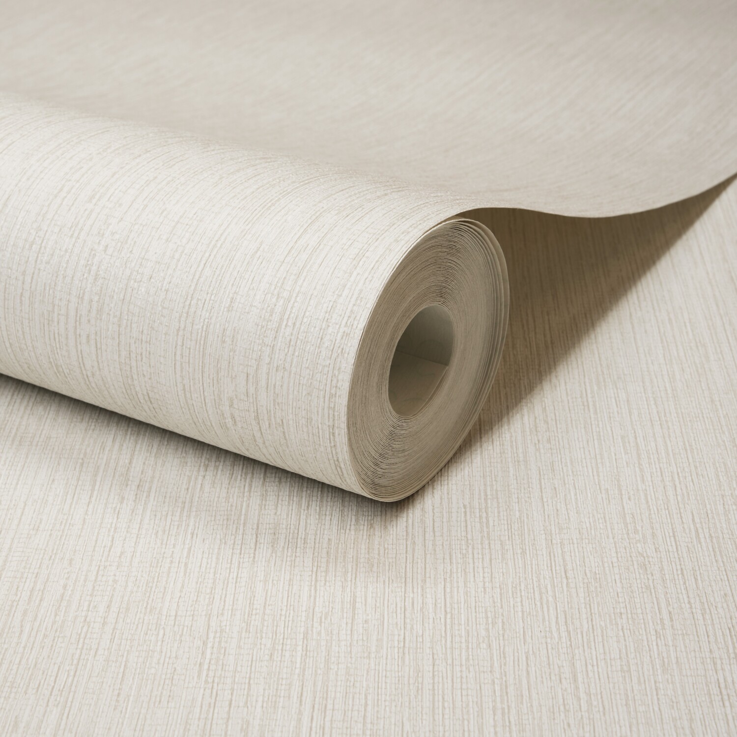 Rackhams White Boutique Rays Grasscloth Effect Pvc-Free Eco Wallpaper, - Image 2