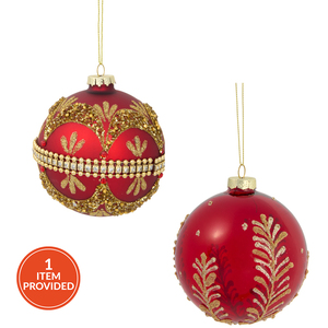 Traditional Embellished Bauble