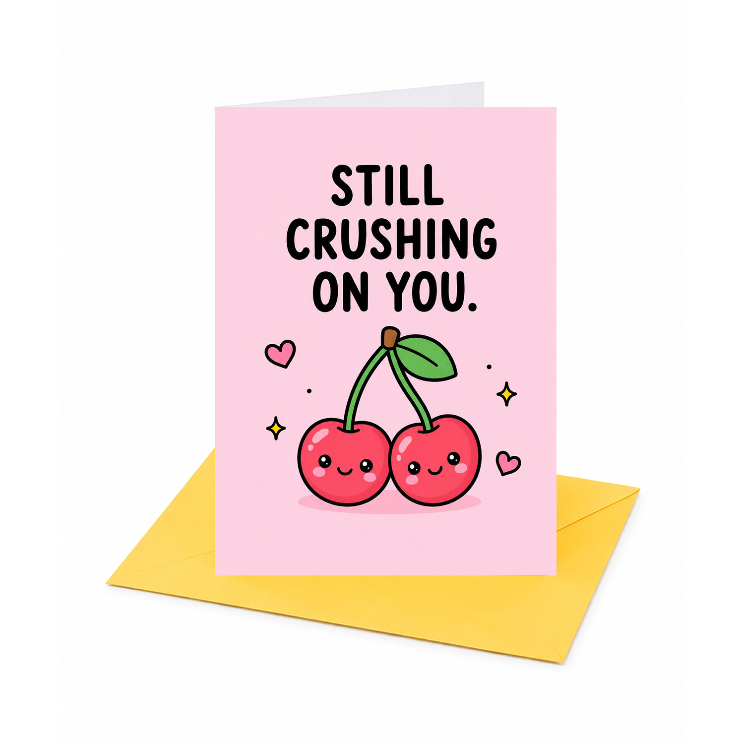 Brightfeel Still Crushing On You Open Card One I Love, Valentine's Day - Multi