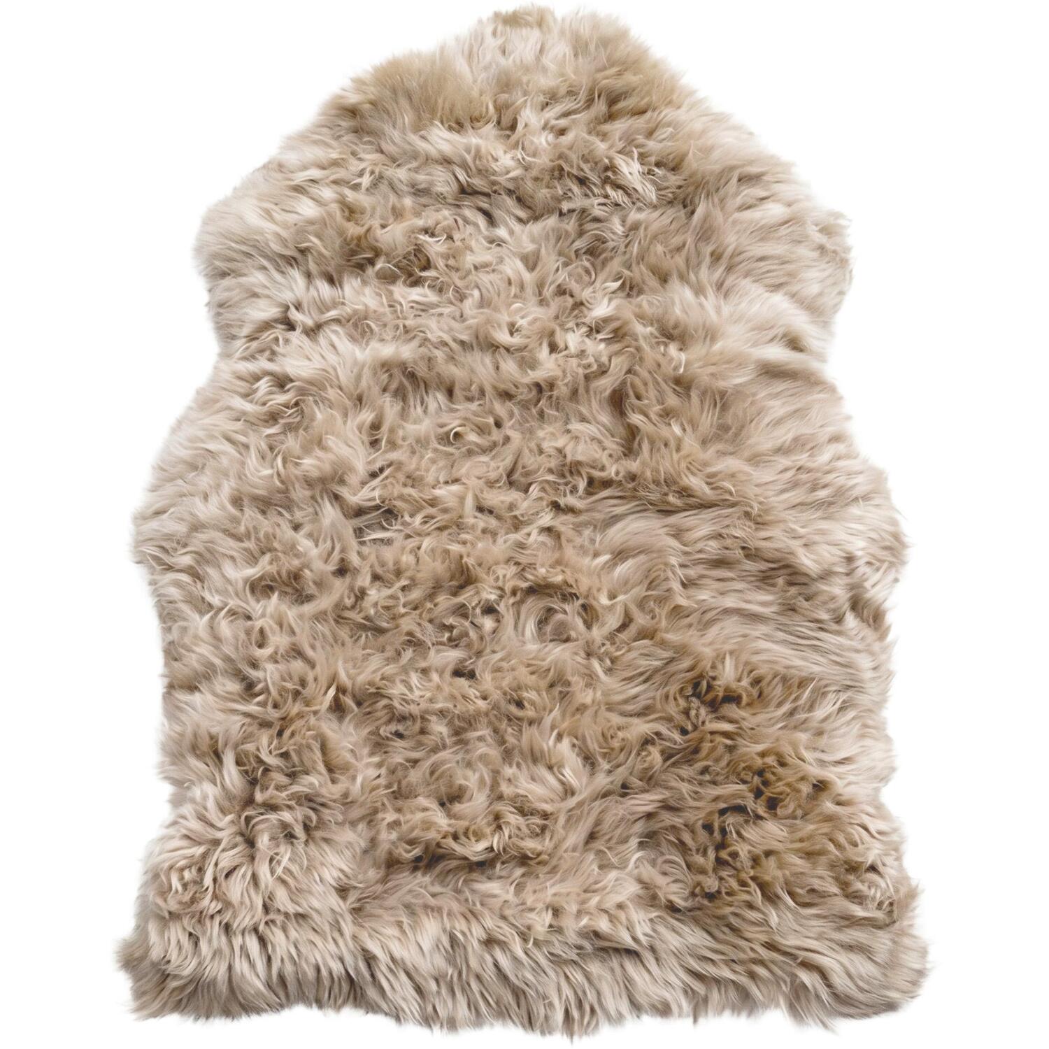 Native Natural 90Cm Sheepskin Rug - Beige