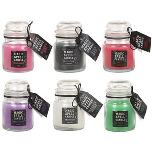 Something Different Magic Spell Candle Jar Set (Pack of 6)