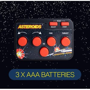 Asteroids Plug & Play HDMI Arcade Console with Wireless Controller