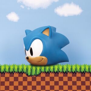 Sonic The Hedgehog 3D Shaped Mood Light. Bedroom Night Light. Soft Glow Lamp. Detailed 3D Sonic...