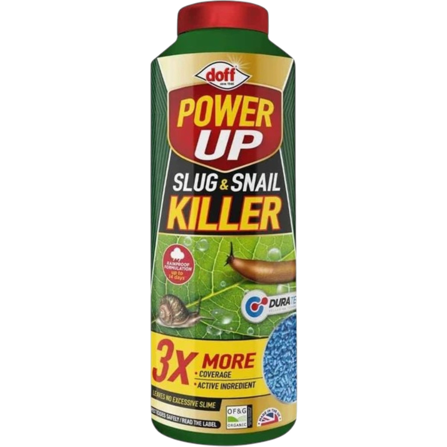 Doff Power Up Slug & Snail Killer 650G - Blue / 22Cm