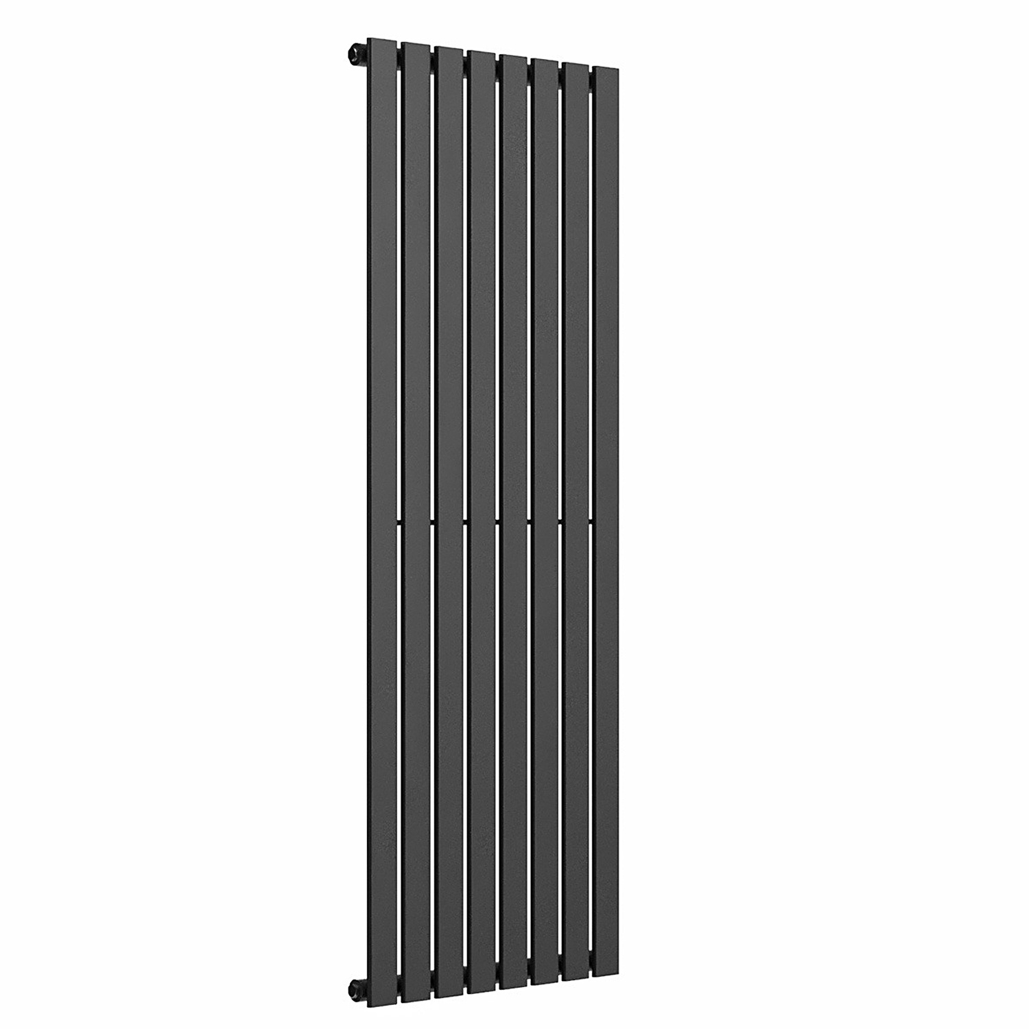Lux Heat Flat Vertical Radiator Pewter 1600Mm X 560Mm Single - Pewter
