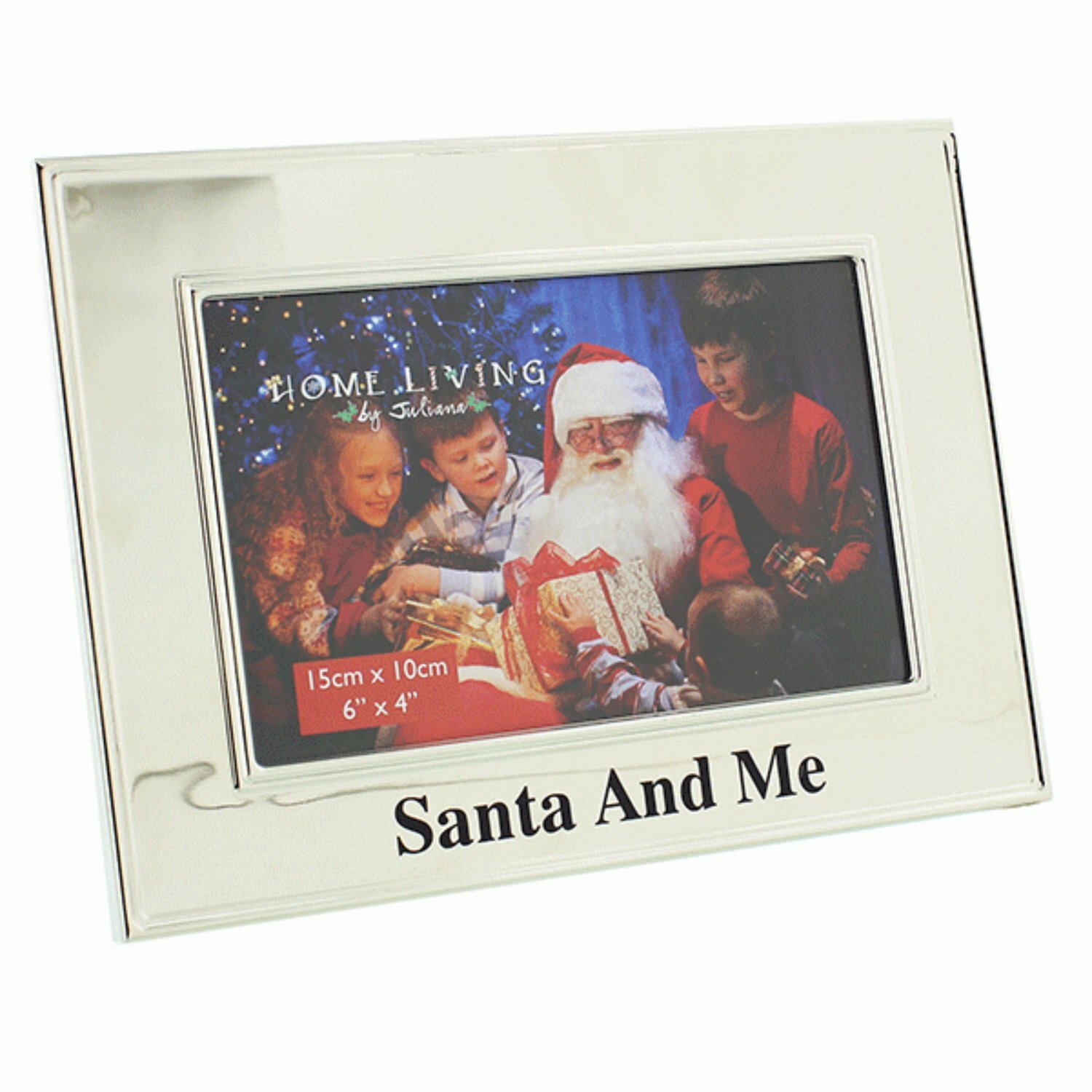  - Christms Santa And Me Photo FrameOff White - Image 3