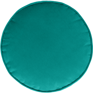 Green icon Milano Round Velvet Pouffe shot 19506824