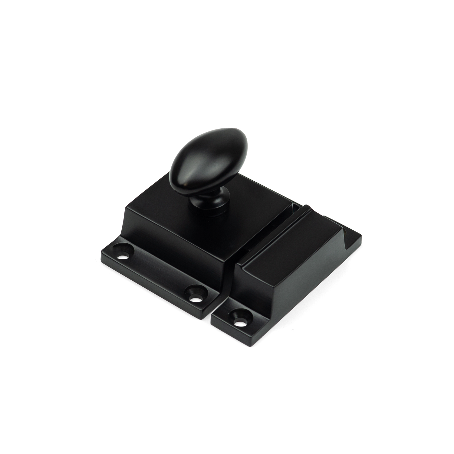 Oval Turn Cabinet Latch in Multiple Finishes - Image 2