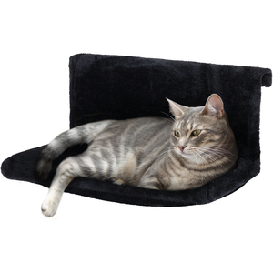 Cat Radiator Bed Black