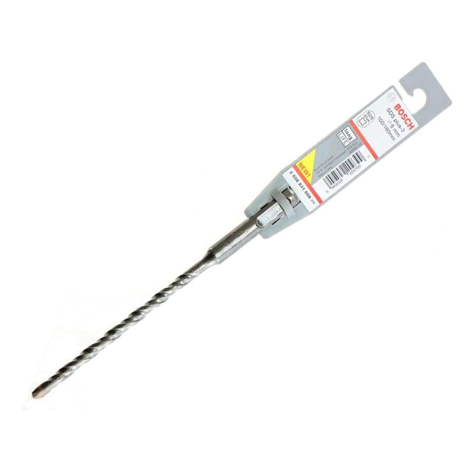 Bosch Sds Plus 2 Cutter Drill Bit - Silver