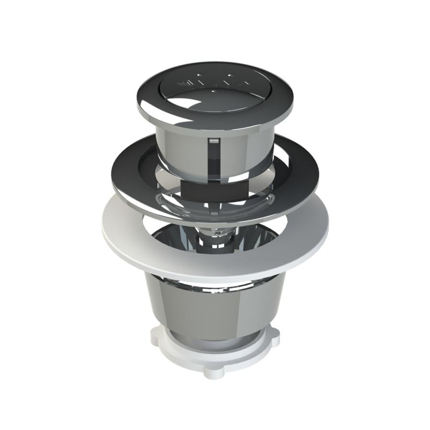 Viva Skylo Uni-Button For Valves - Grey