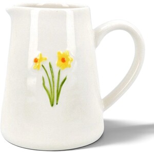 Daffodil Design Stoneware Jug