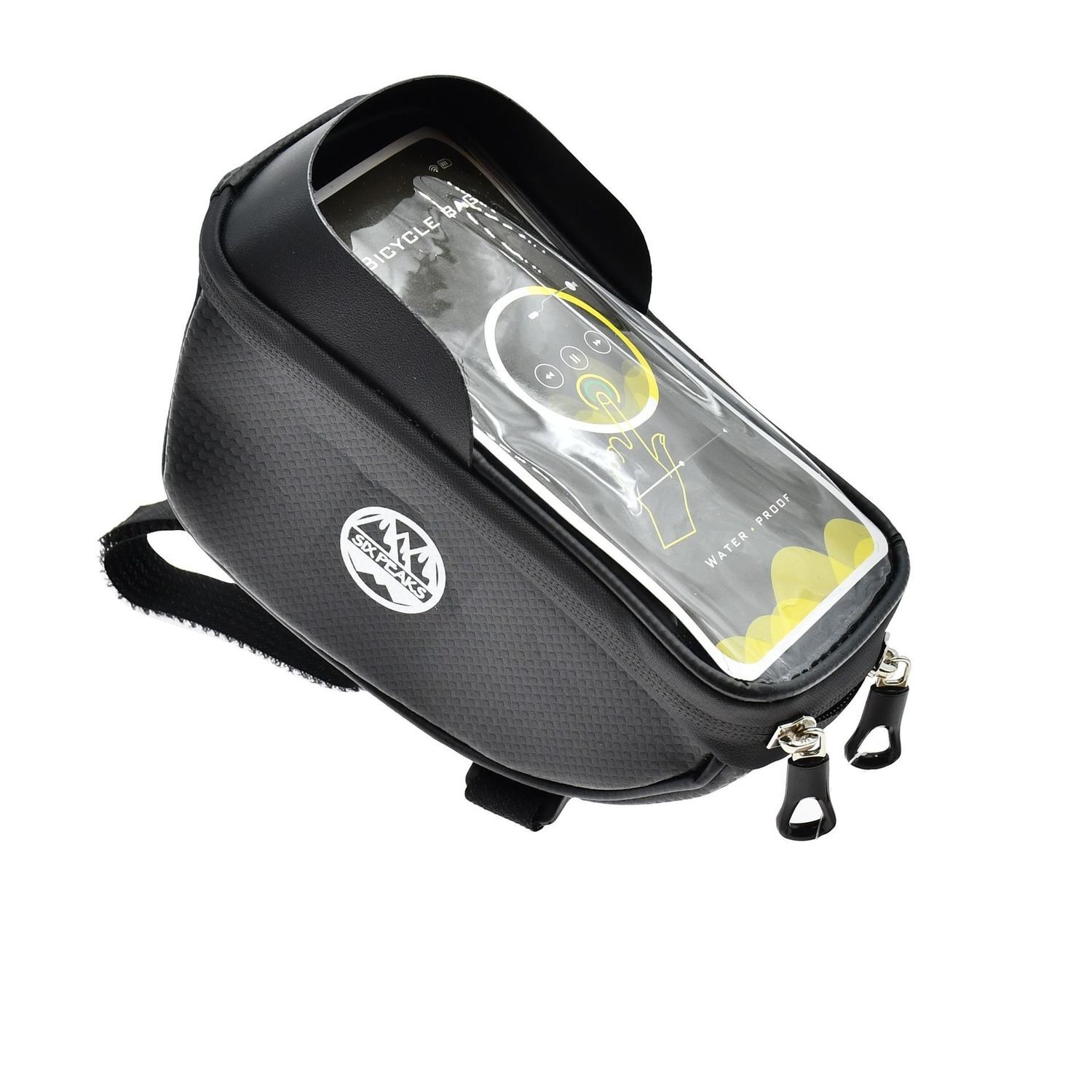 Six Peaks Logo Cycling Phone Holder - Black