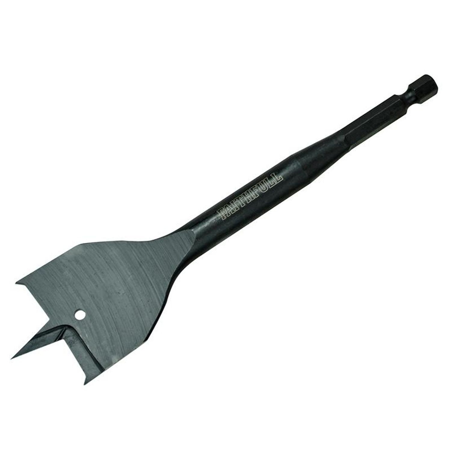 Faithfull Impact Rated Flat Bit G - Multi Colour