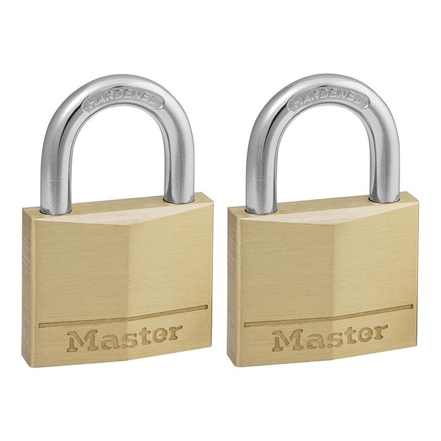 Master Lock Solid Brass Padlocks Double Lever F - Multi Colour