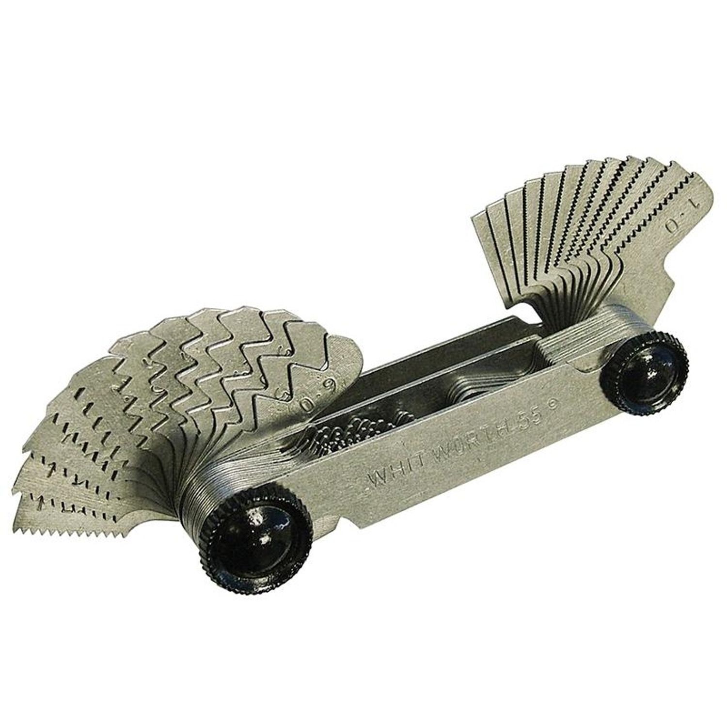 Faithfull Screw Pitch Gauge 52 Metric Whitworth A - Multi Colour