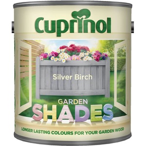 Cuprinol Garden Shades Woodstain and Preserver Silver Birch 2.5 L