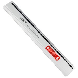Aluminium Ruler with Steel Cutting Edge - 30cm