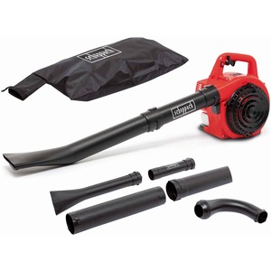 Scheppach LBH2600P Petrol Leaf Blower Vacuum - 25.4cc 1HP, 268 km/h, 50 L Collection Bag