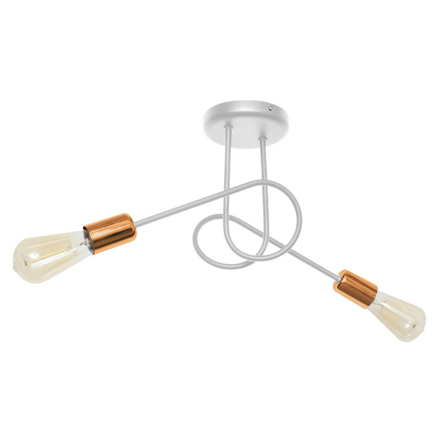 Helam Lighting Oxford Ceiling Light White