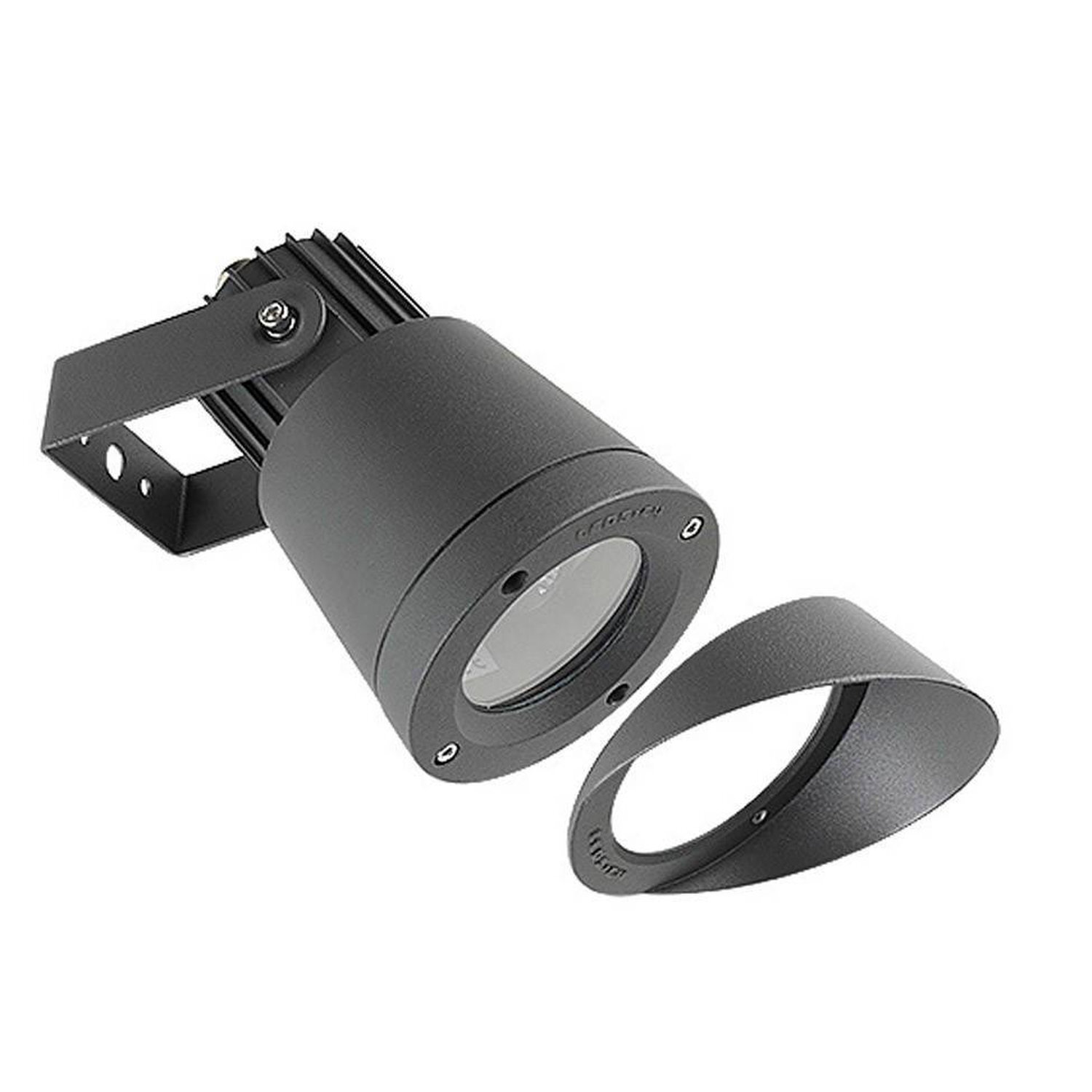 B&Q - Luminosa Hubble 1 Light Outdoor Spotlight Black Ip65Gu10 - Image 2