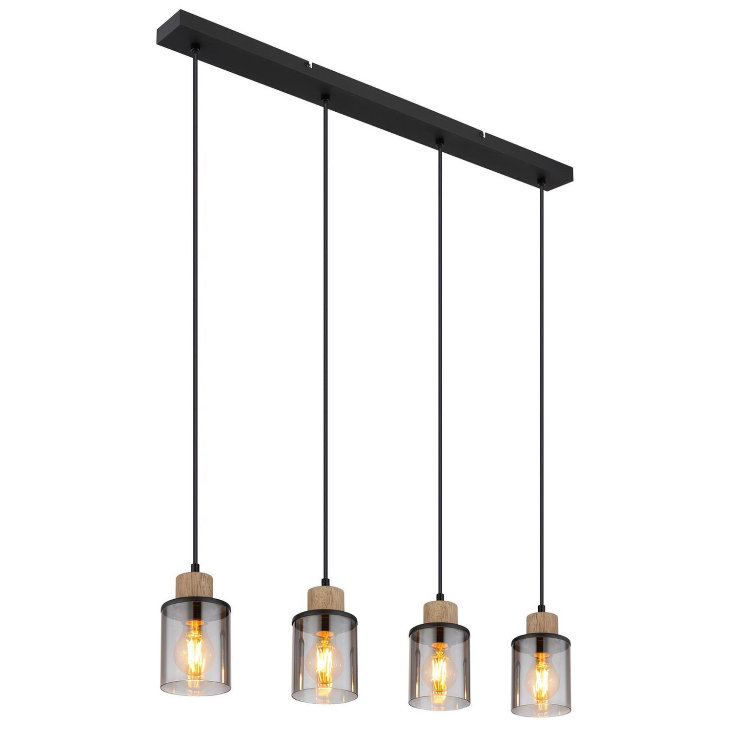 Globo Lighting Reid Pendant Light Black