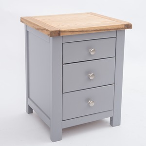 Mirano 3 Drawer Bedside Cabinet