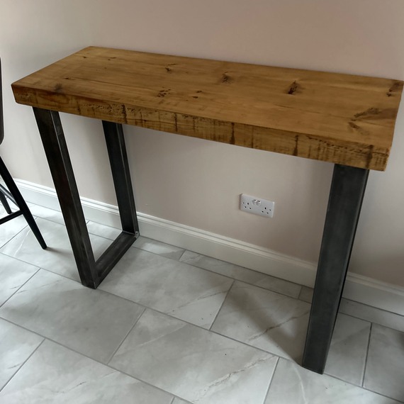 Chunky and Sturdy Console Table