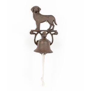 Brown Dog Cast Iron Door Bell