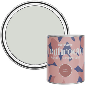 Rust-Oleum Bathroom Wood  Cabinet Paint in Satin Finish - Winter Grey 750ml