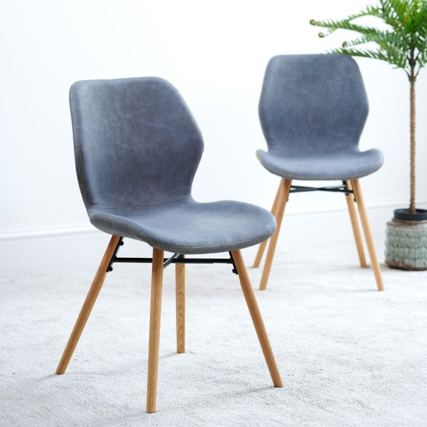 Woods Furniture - Durada Dining Chair - Light Grey thumbnail
